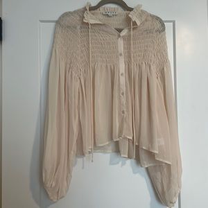 HyFVe - Cream Blouse